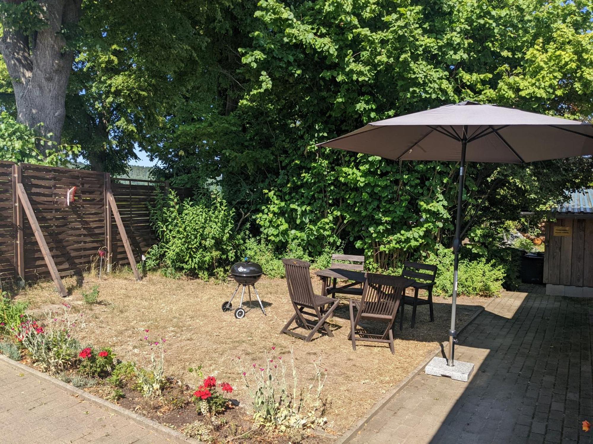 W5 - Urlaubsmagie - Wohnung Mit Grill, Terrasse & Pool Lichtenhain  Exteriér fotografie