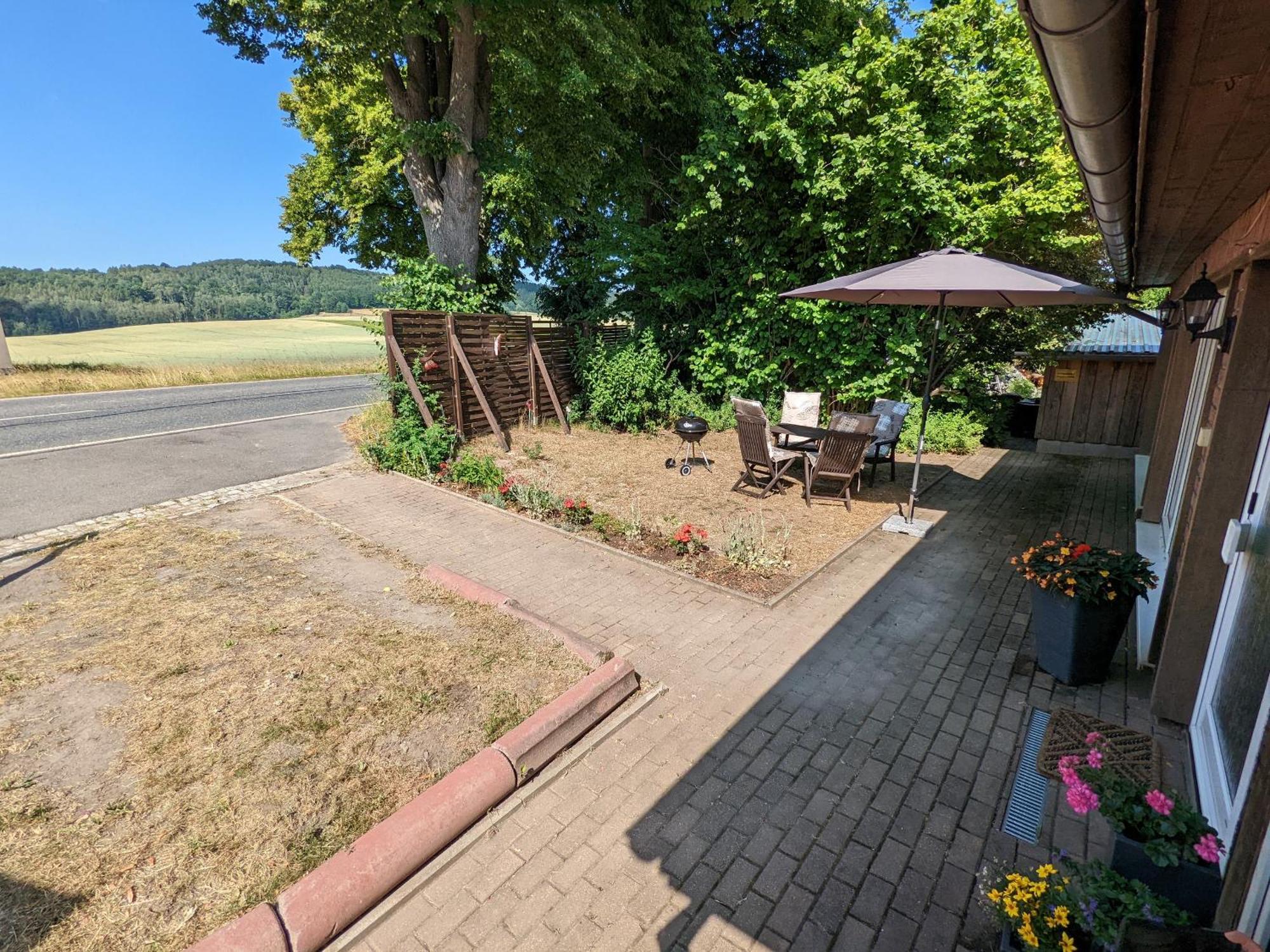 W5 - Urlaubsmagie - Wohnung Mit Grill, Terrasse & Pool Lichtenhain  Exteriér fotografie
