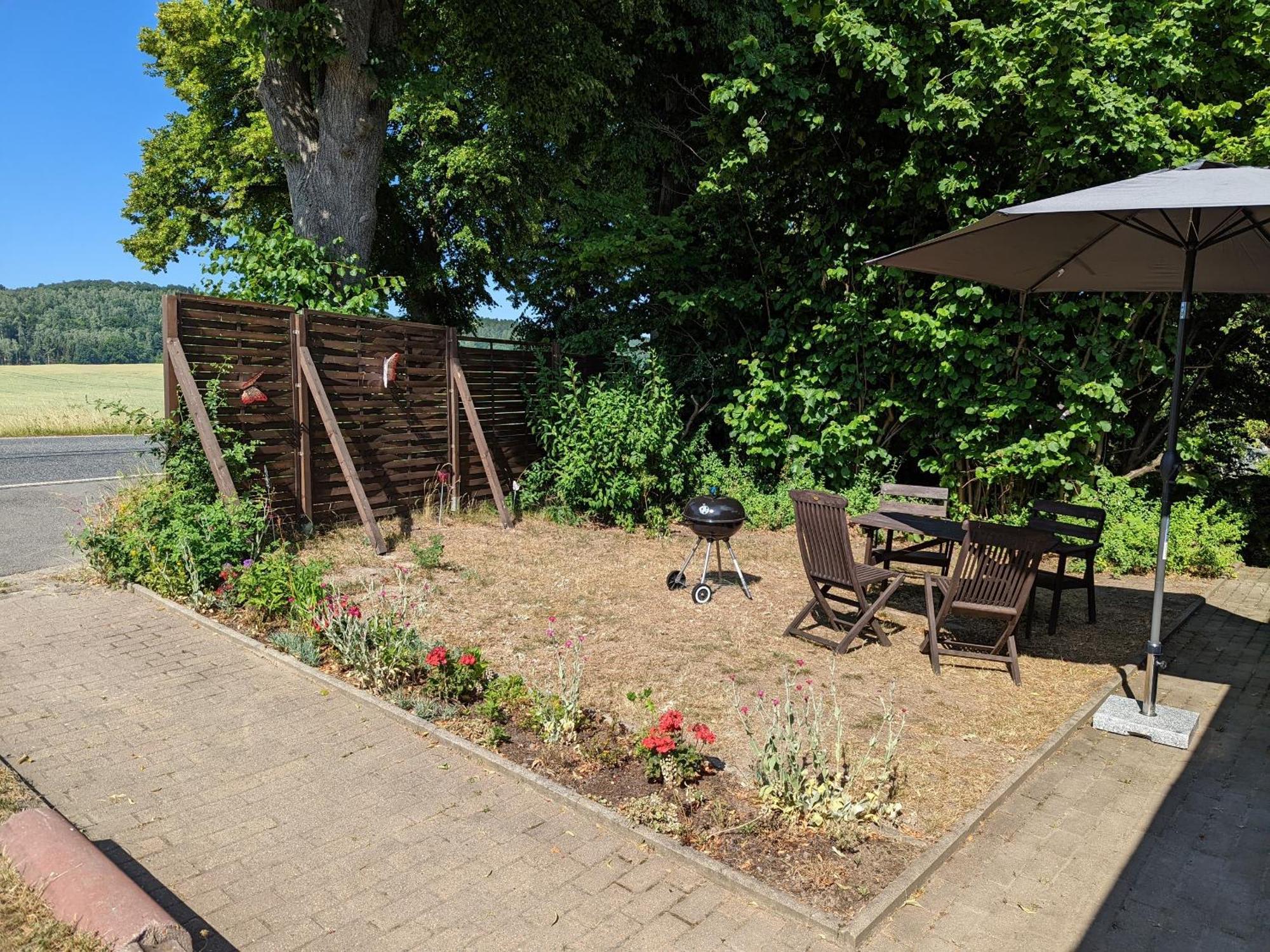 W5 - Urlaubsmagie - Wohnung Mit Grill, Terrasse & Pool Lichtenhain  Exteriér fotografie