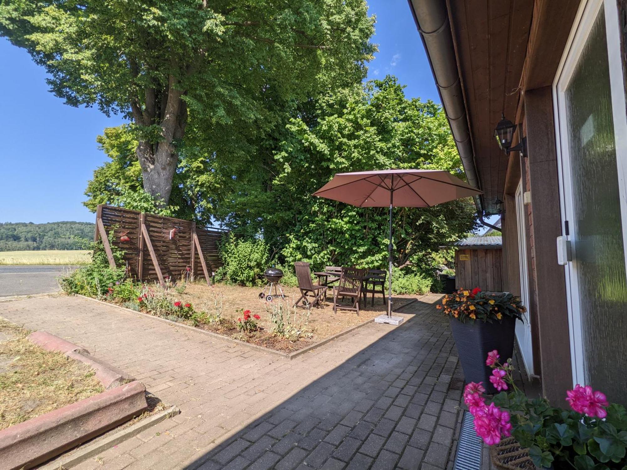 W5 - Urlaubsmagie - Wohnung Mit Grill, Terrasse & Pool Lichtenhain  Exteriér fotografie
